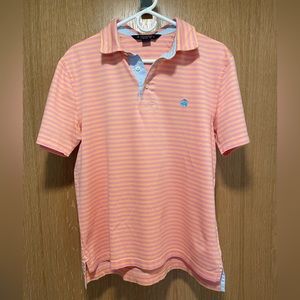 Brooks Brothers striped polo medium m
